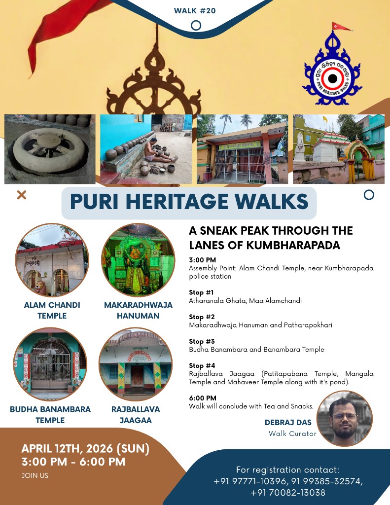 Puri Heritage Walks — Walk #20