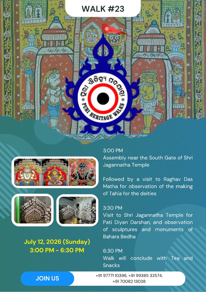 Puri Heritage Walks — Walk #23