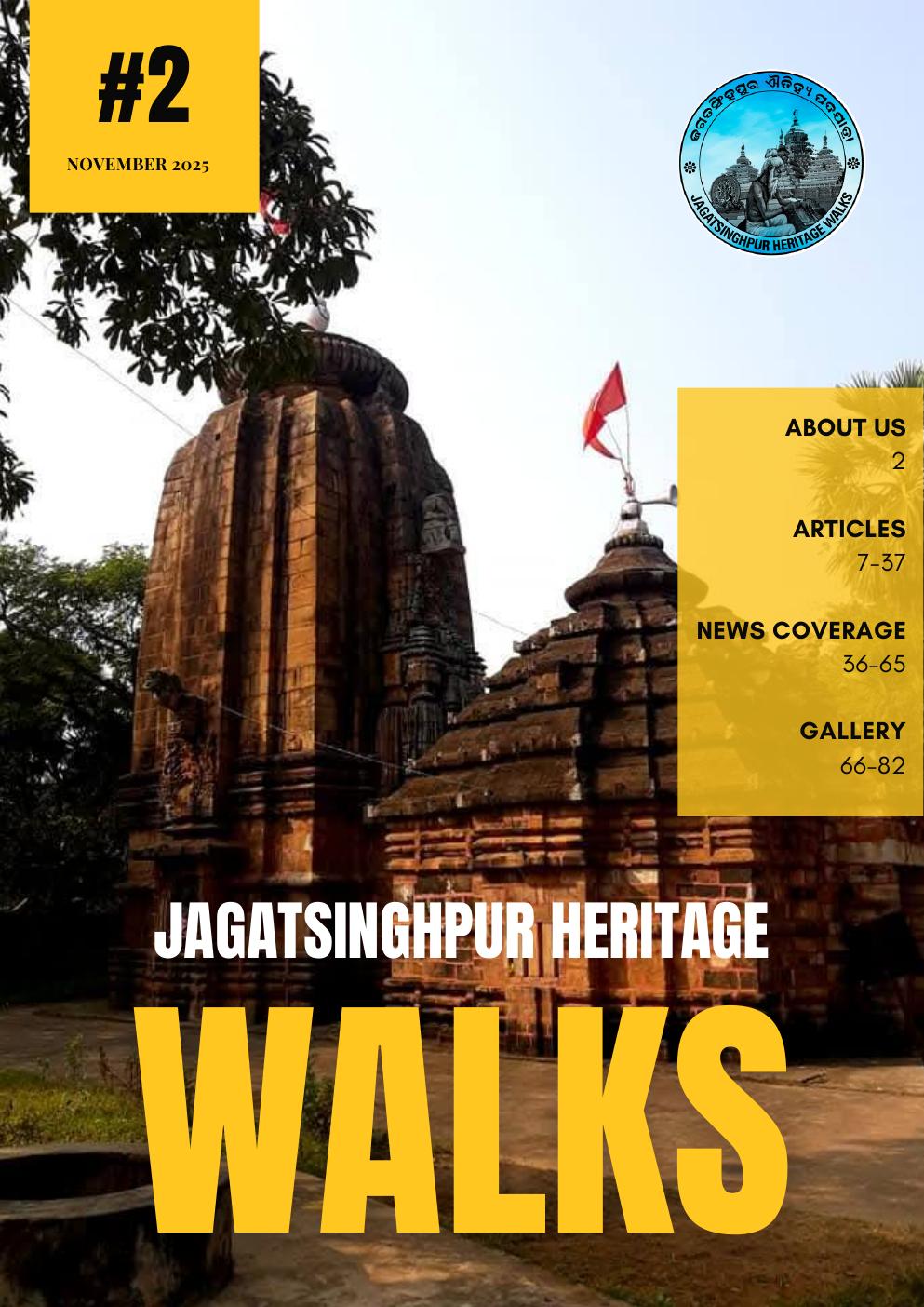 Jagatsinghpur Heritage Walks — Magazine Issue 2 cover